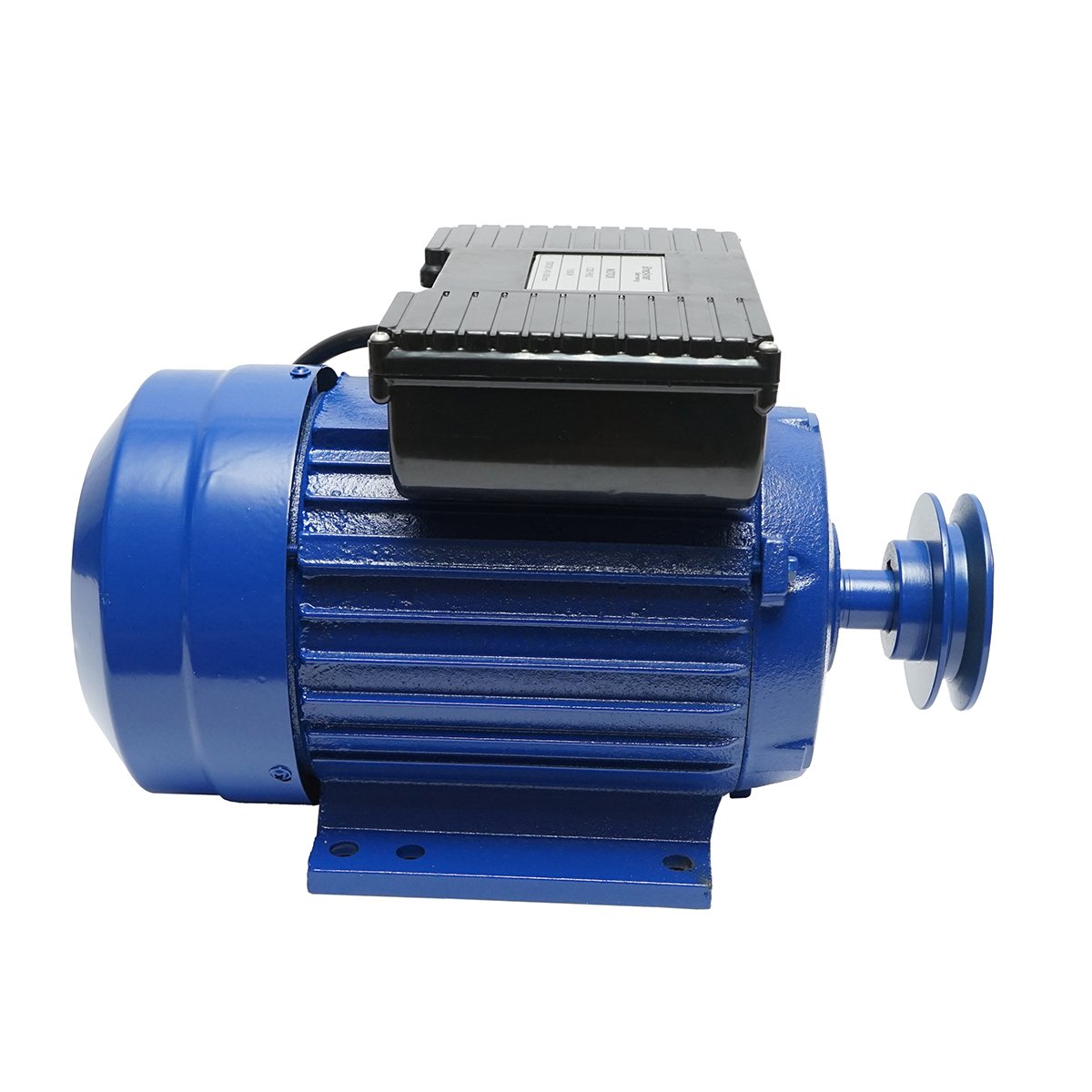 Motor electric monofazat 1.5KW, 220V, stator 145x80mm, motor cu fir aluminiu si protectie termica Breckner Germany